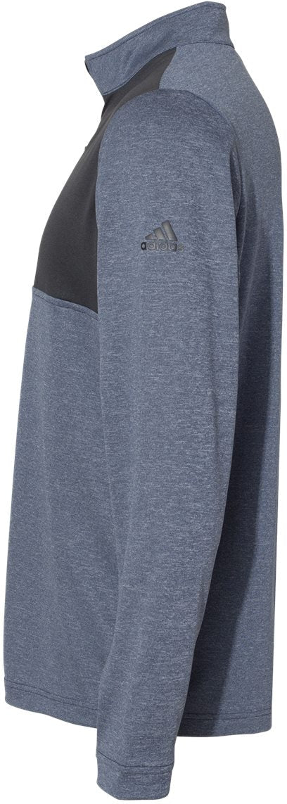 no-logo Adidas Lightweight QuarterZip Pullover-Men's Layering-Adidas-Thread Logic