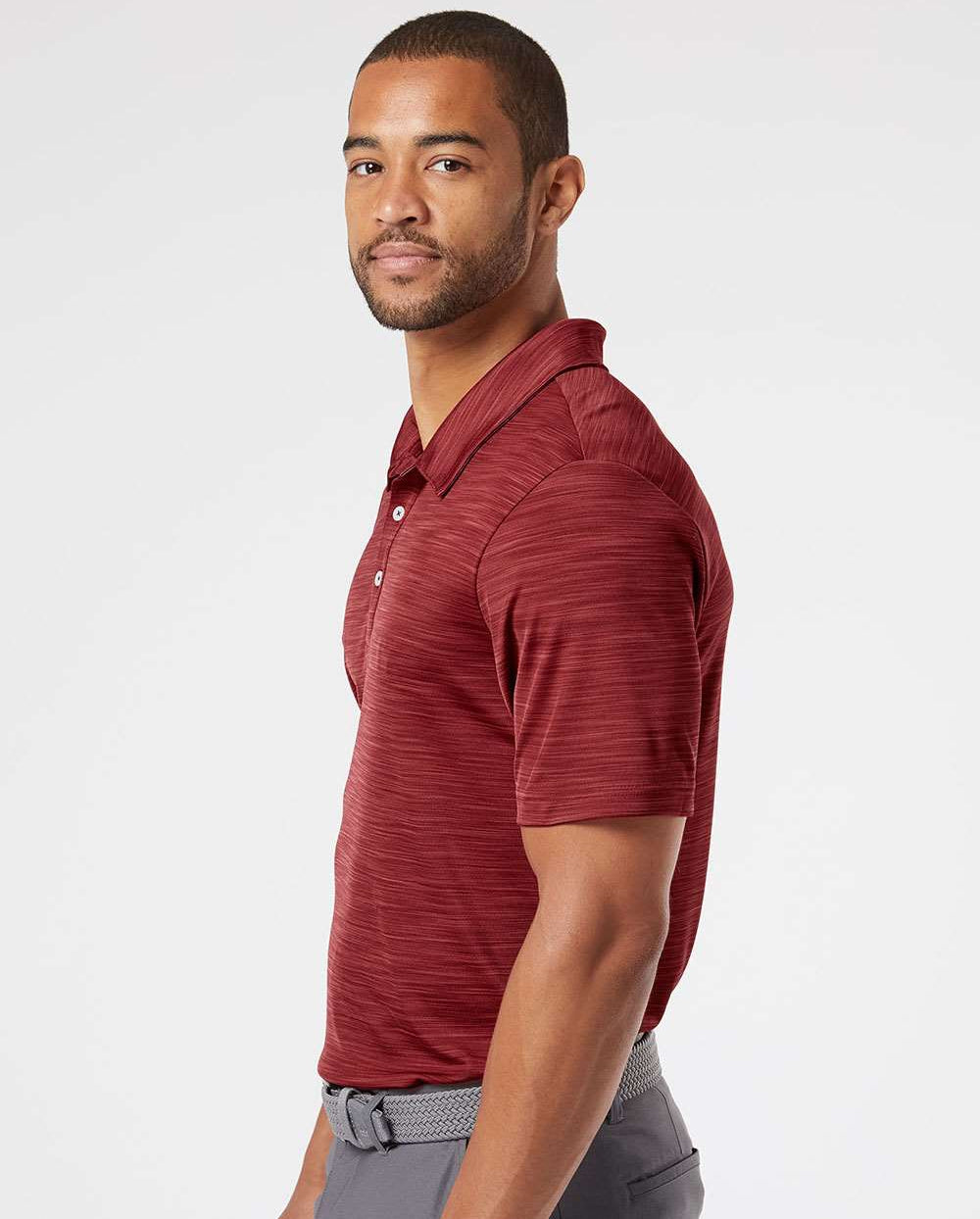 no-logo Adidas Mélange Polo-Men's Polos-Adidas-Thread Logic