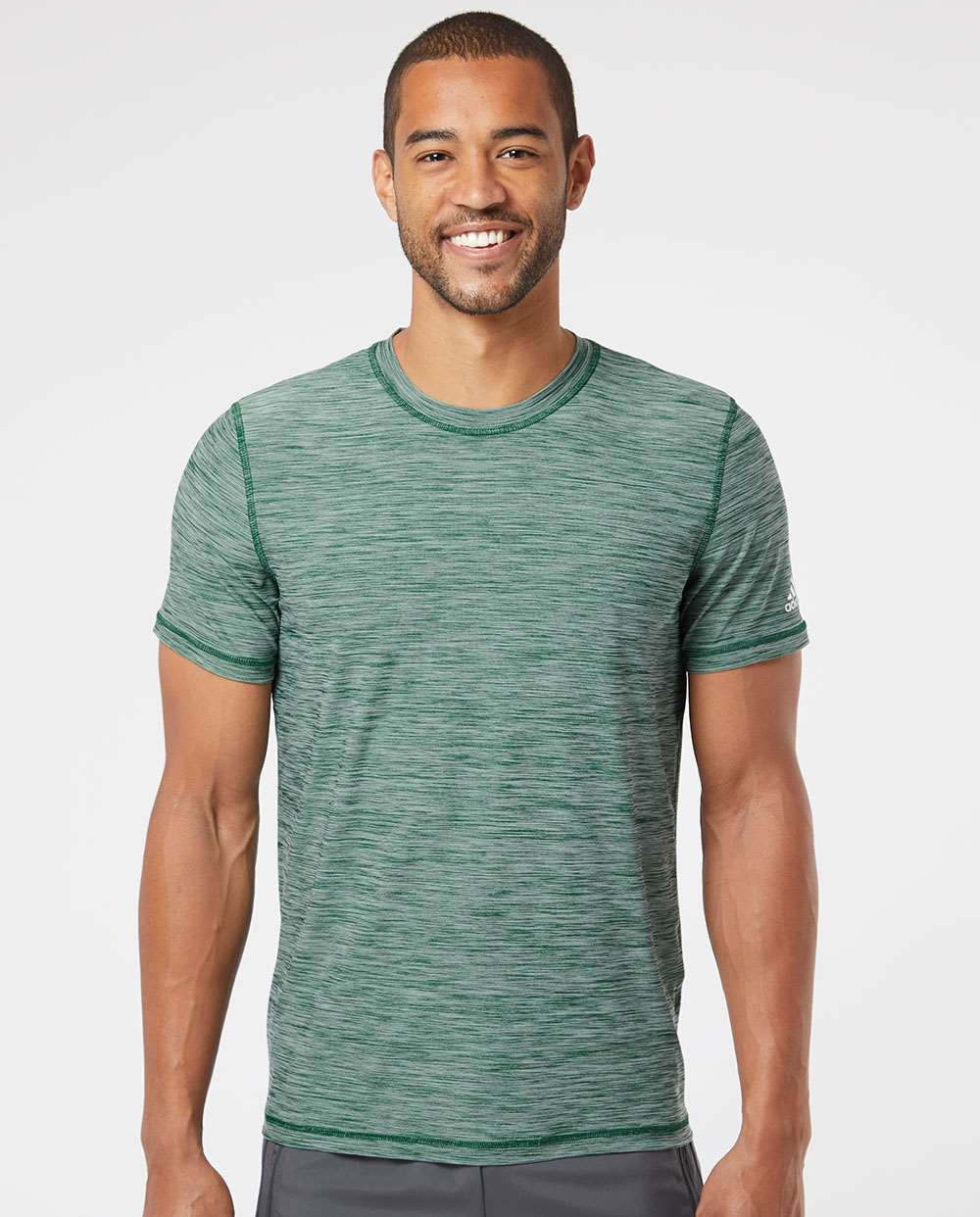 no-logo Adidas Mèlange Tech T-Shirt-T-Shirts-Adidas-Thread Logic