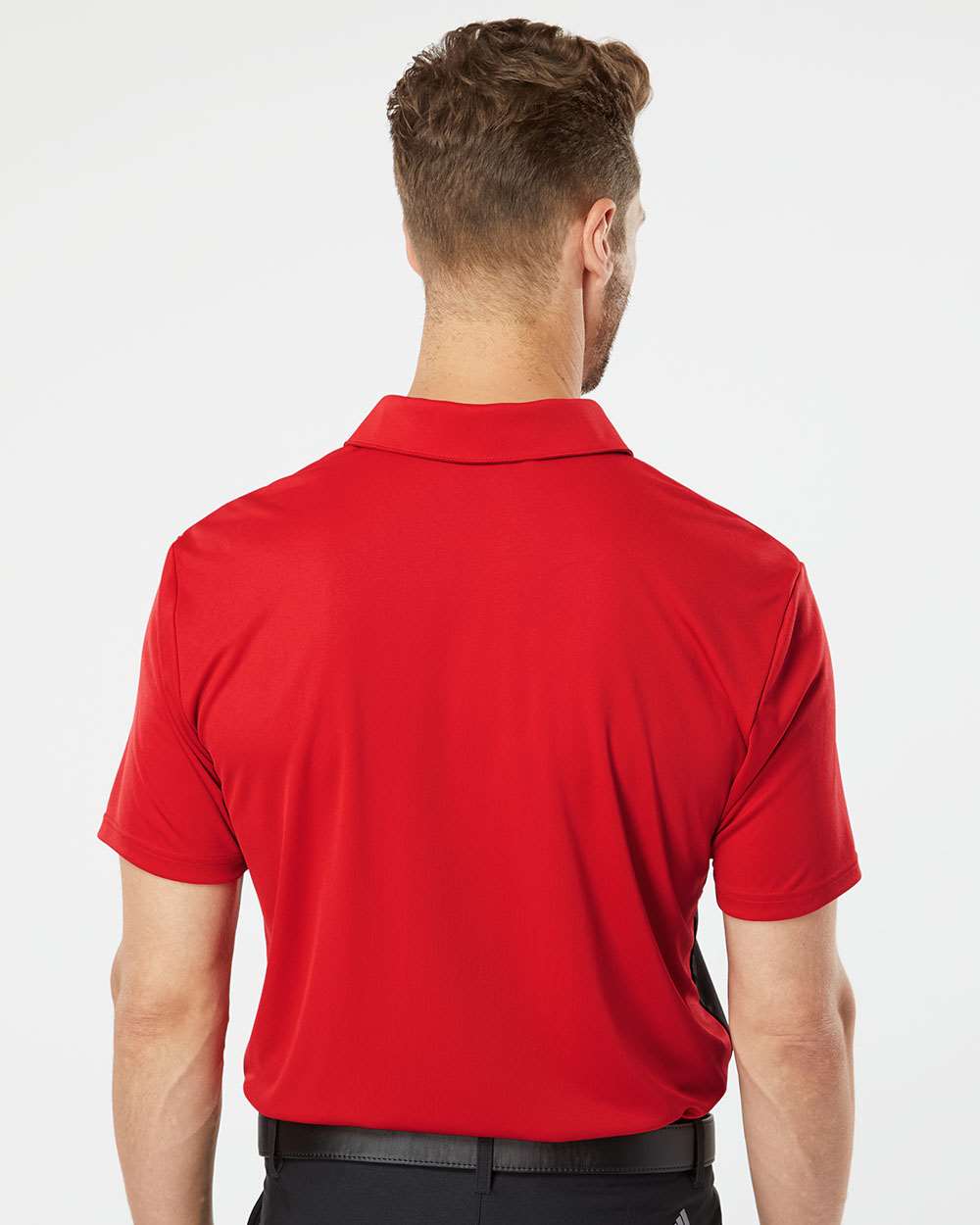 no-logo Adidas Merch Block Polo-Men's Polos-Adidas-Thread Logic