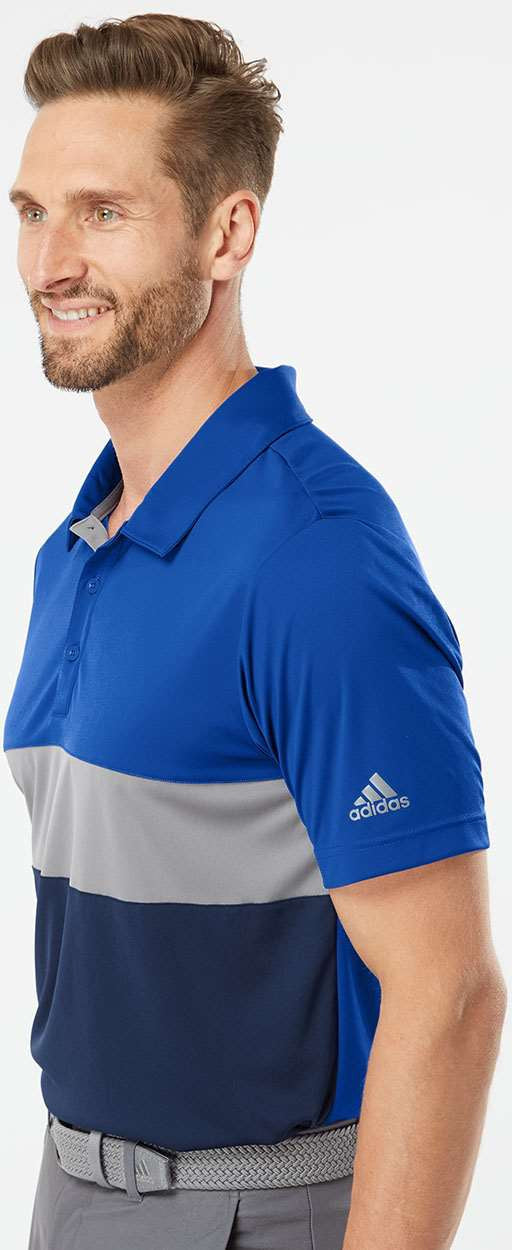 no-logo Adidas Merch Block Polo-Men's Polos-Adidas-Thread Logic