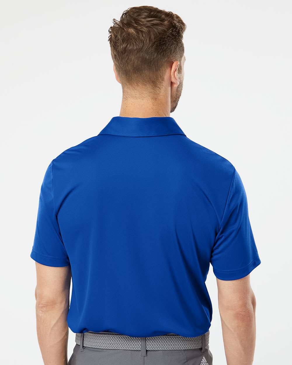 no-logo Adidas Merch Block Polo-Men's Polos-Adidas-Thread Logic