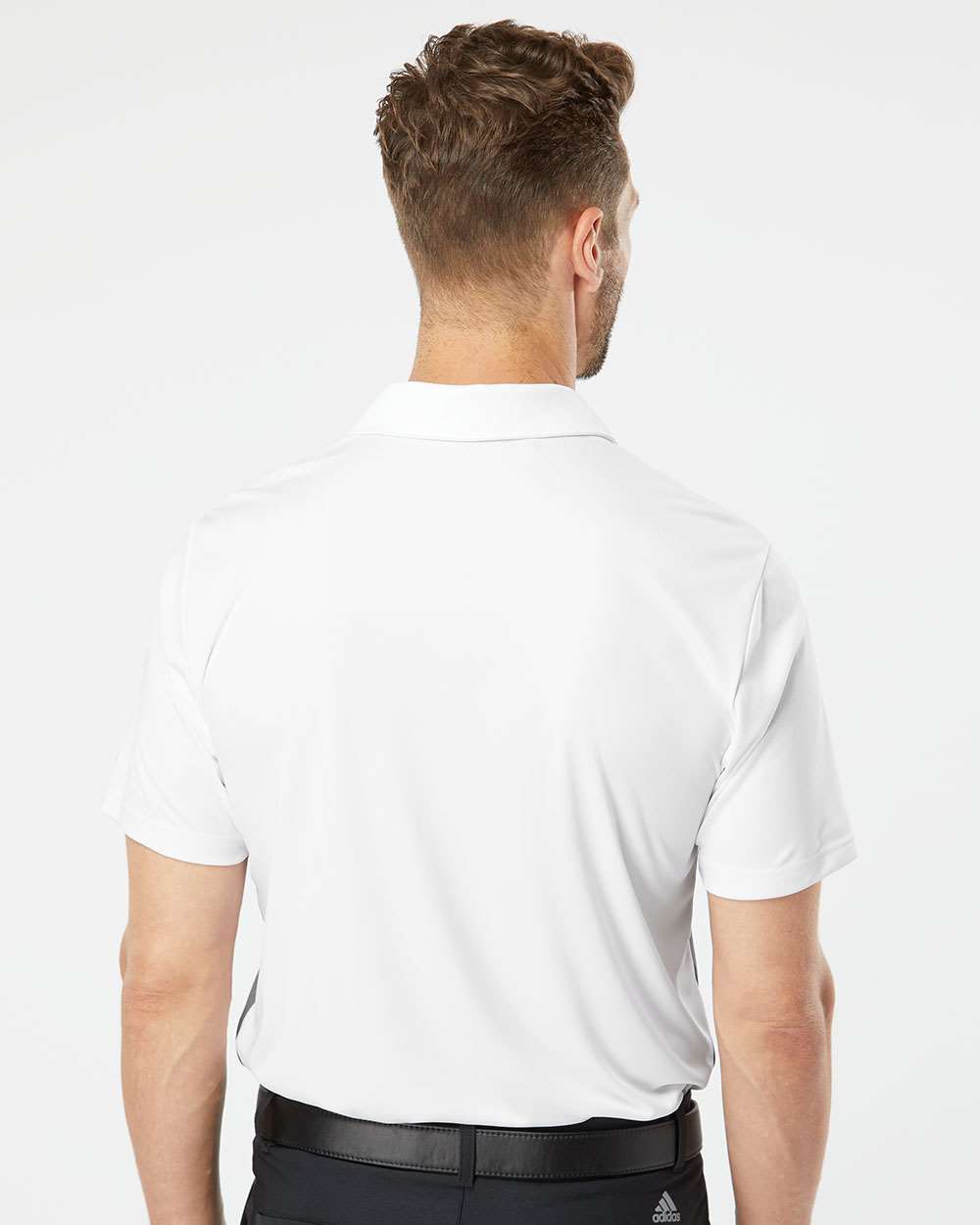 no-logo Adidas Merch Block Polo-Men's Polos-Adidas-Thread Logic