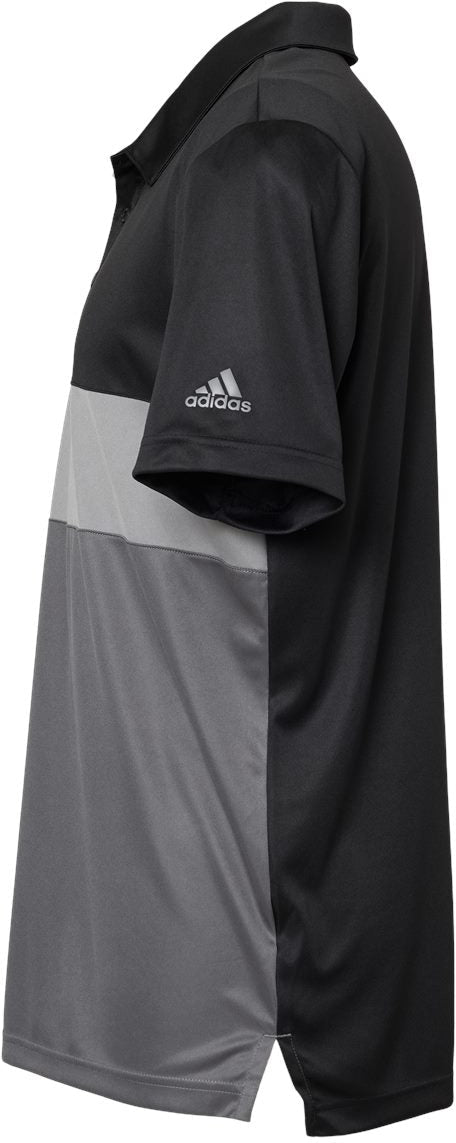 no-logo Adidas Merch Block Polo-Men's Polos-Adidas-Thread Logic