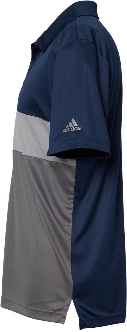 no-logo Adidas Merch Block Polo-Men's Polos-Adidas-Thread Logic