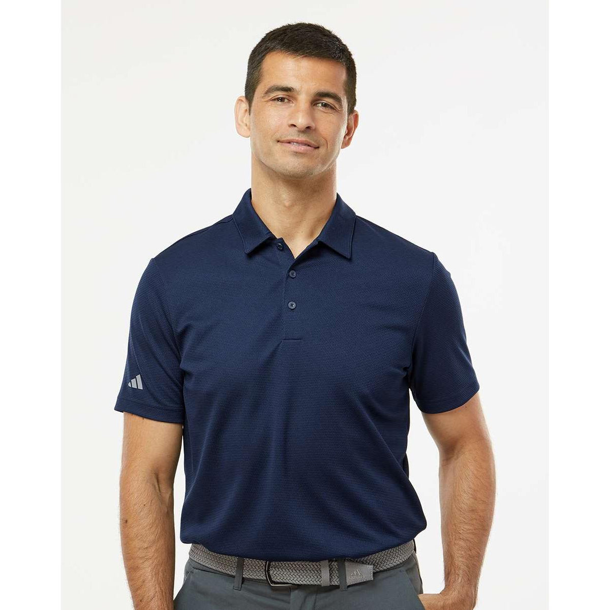 no-logo Adidas Micro Pique Polo-Adidas-Thread Logic