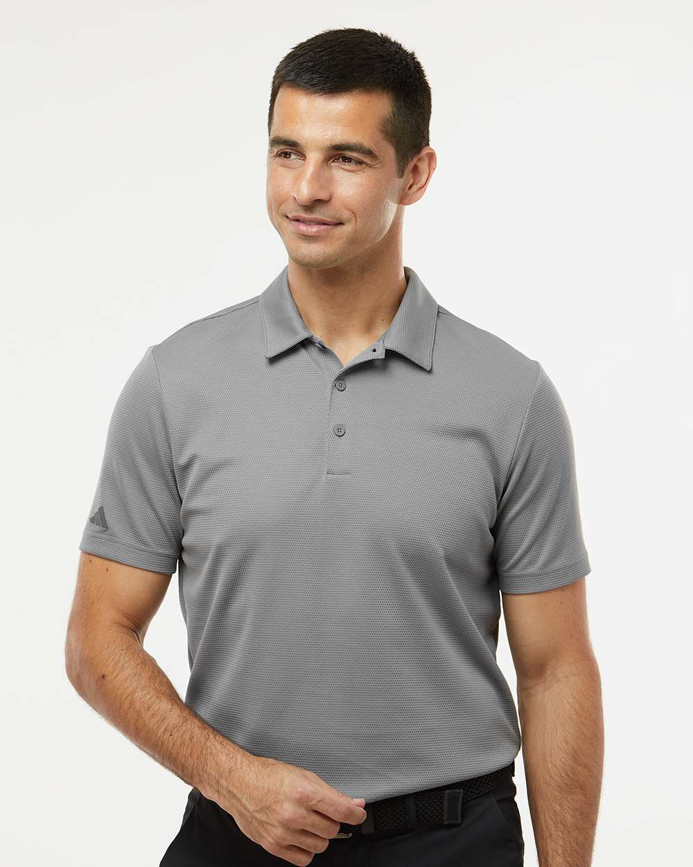 no-logo Adidas Micro Pique Polo-Adidas-Thread Logic