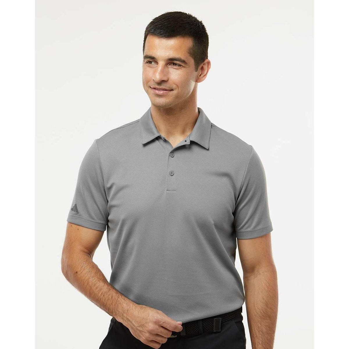 no-logo Adidas Micro Pique Polo-Adidas-Thread Logic