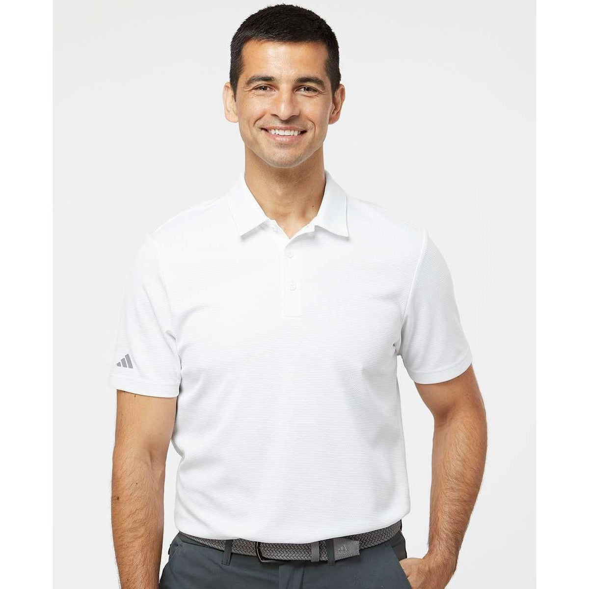 no-logo Adidas Micro Pique Polo-Adidas-Thread Logic