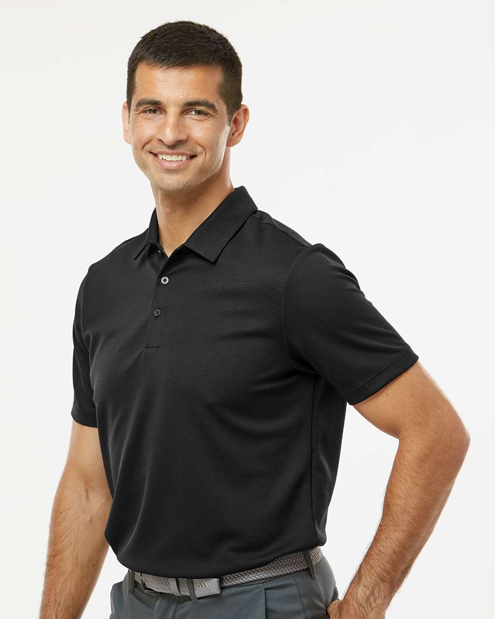 no-logo Adidas Micro Pique Polo-Adidas-Thread Logic