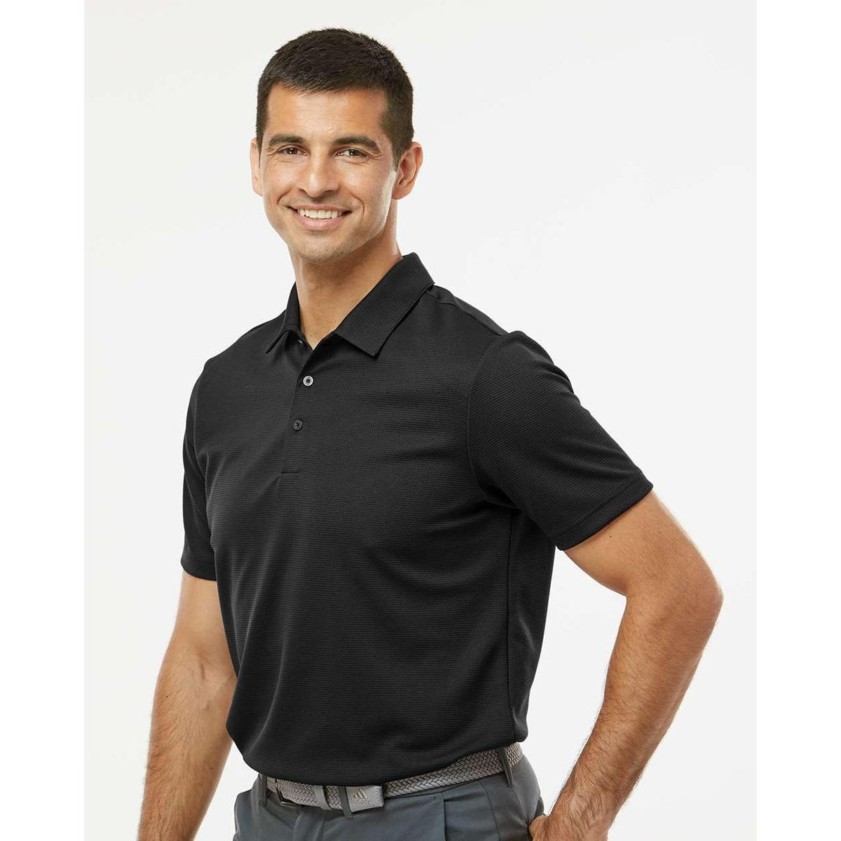 no-logo Adidas Micro Pique Polo-Adidas-Thread Logic