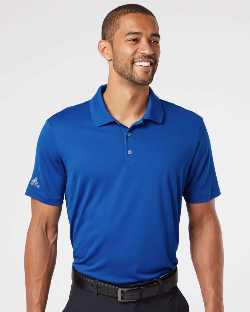no-logo Adidas Performance Polo-Men's Polos-Adidas-Thread Logic