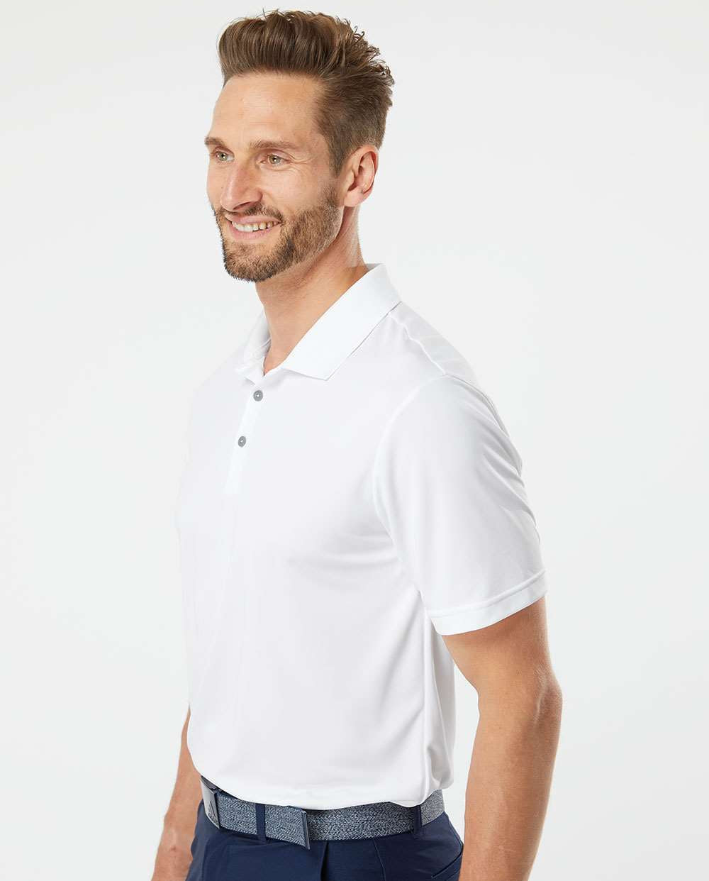 no-logo Adidas Performance Polo-Men's Polos-Adidas-Thread Logic