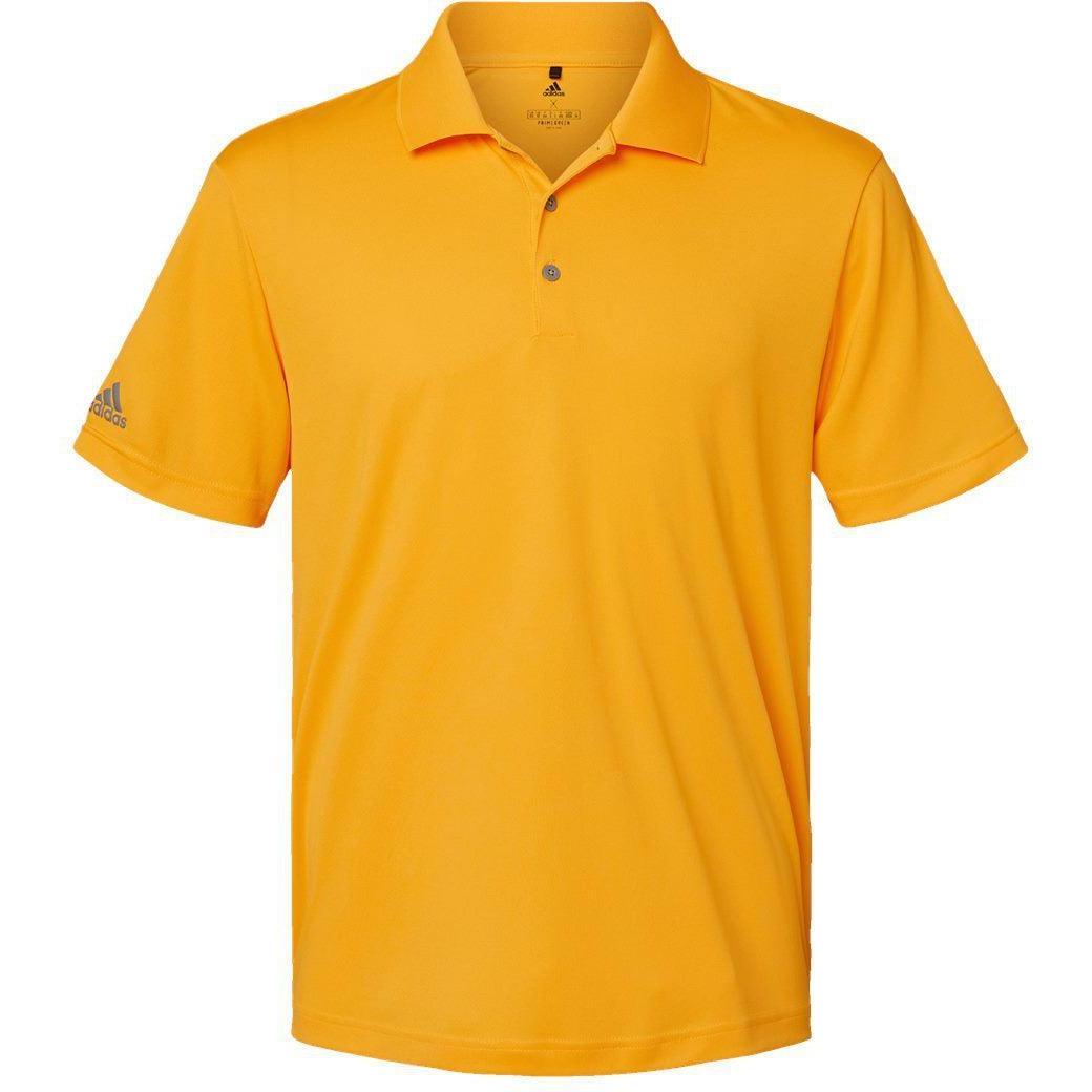 no-logo Adidas Performance Polo-Men's Polos-Adidas-Collegiate Gold-S-Thread Logic