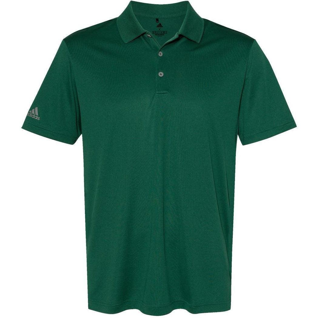 no-logo Adidas Performance Polo-Men's Polos-Adidas-Collegiate Green-S-Thread Logic