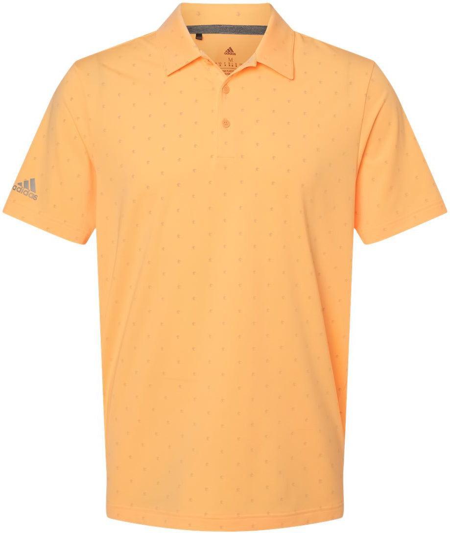 Adidas Pine Tree Polo-Apparel-Adidas-Acid Orange/ Grey Two-S-Thread Logic