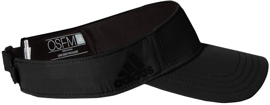 no-logo Adidas Poly Textured Visor-Headwear-Adidas-Thread Logic