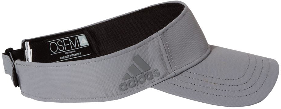 no-logo Adidas Poly Textured Visor-Headwear-Adidas-Thread Logic