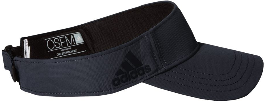 no-logo Adidas Poly Textured Visor-Headwear-Adidas-Thread Logic