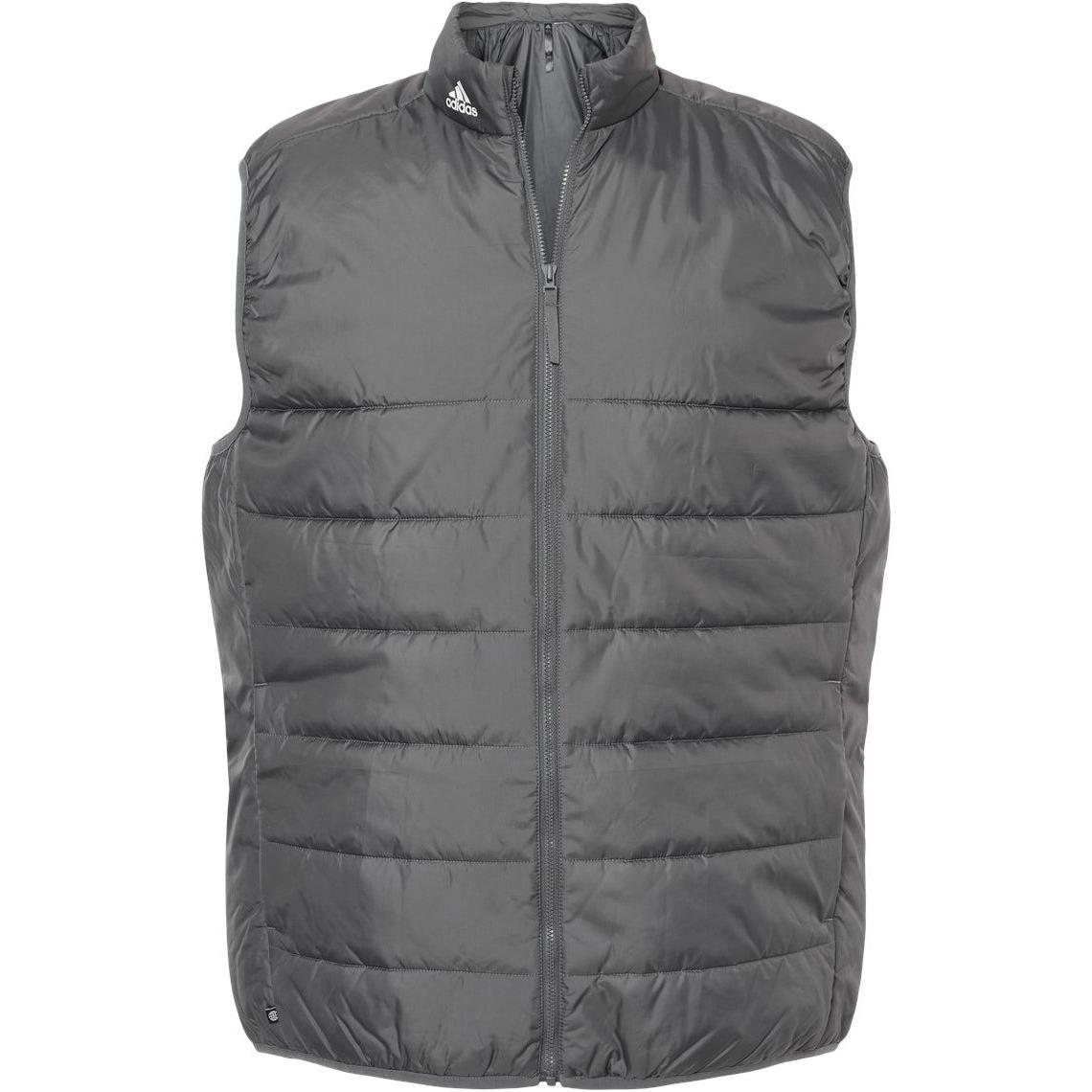 no-logo Adidas Puffer Vest-Apparel-Adidas-Grey Five-S-Thread Logic