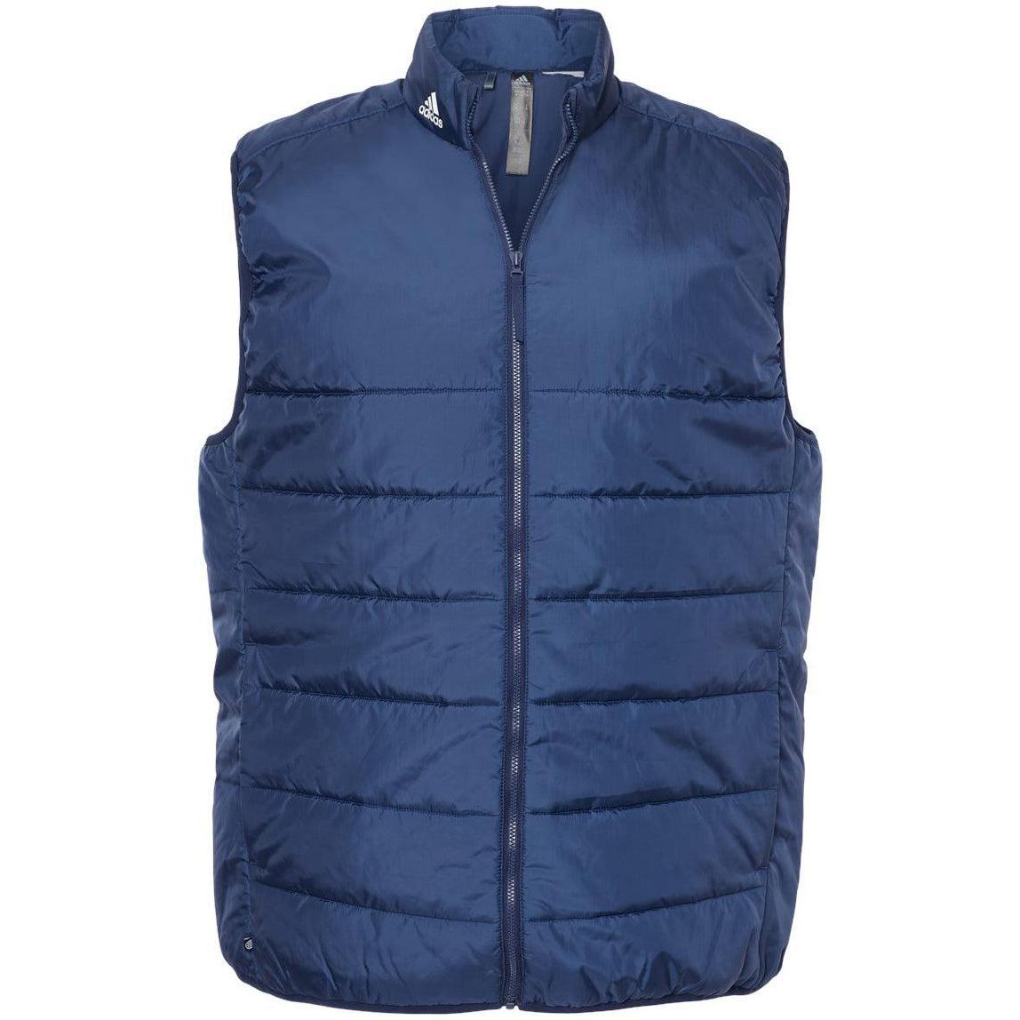 no-logo Adidas Puffer Vest-Apparel-Adidas-Team Navy Blue-S-Thread Logic