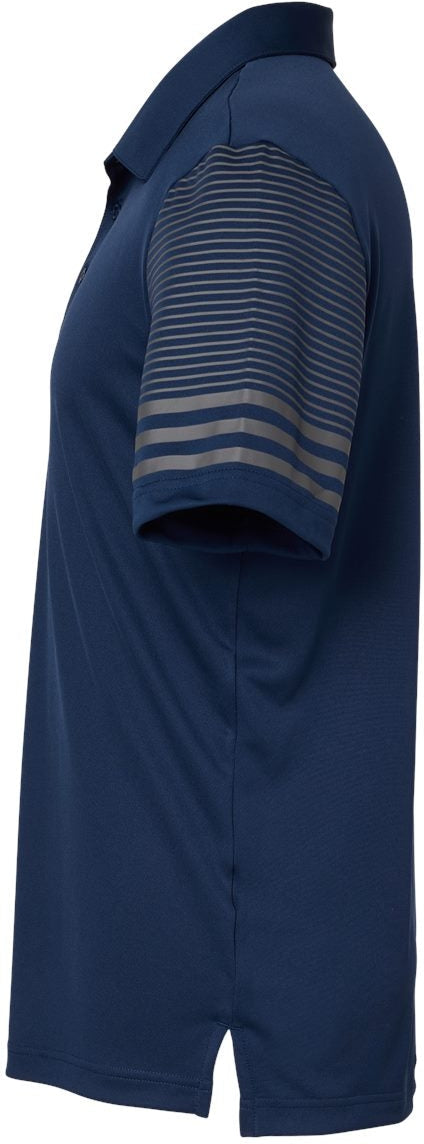 no-logo Adidas Striped Sleeve Sport Shirt-Men's Polos-Adidas-Thread Logic