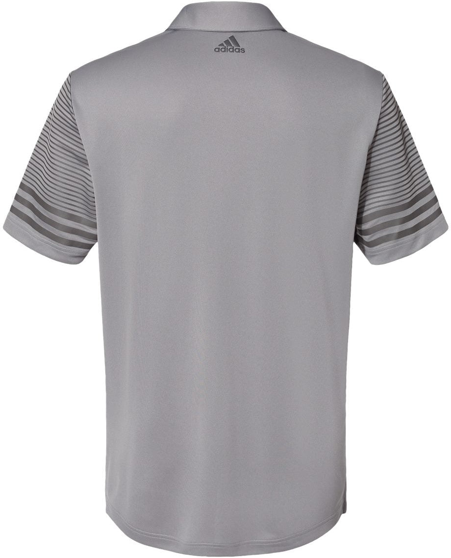no-logo Adidas Striped Sleeve Sport Shirt-Men's Polos-Adidas-Thread Logic