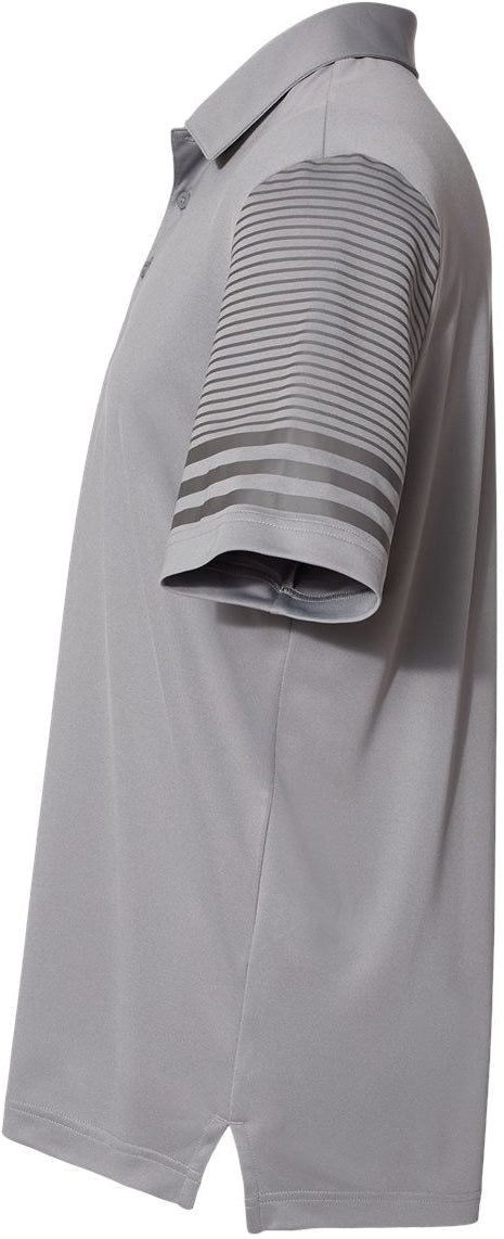 no-logo Adidas Striped Sleeve Sport Shirt-Men's Polos-Adidas-Thread Logic