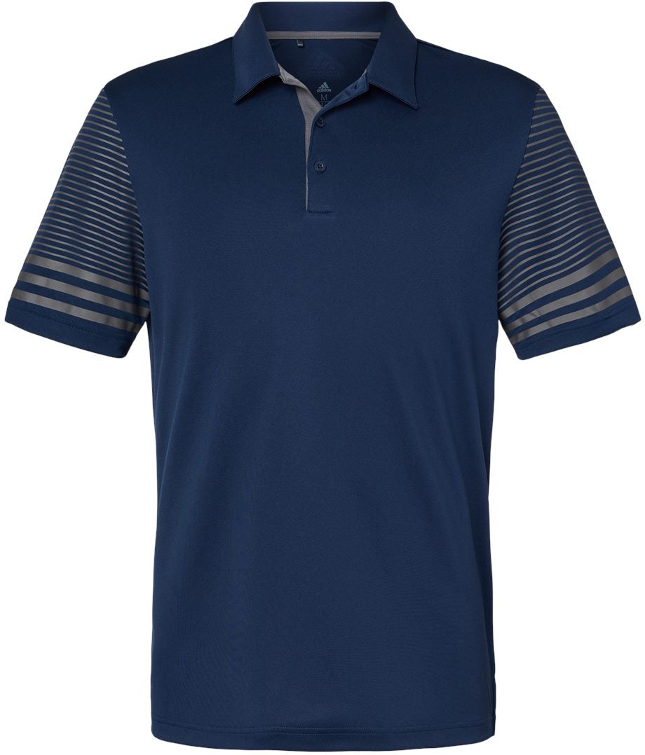 Adidas Striped Sleeve Sport Shirt