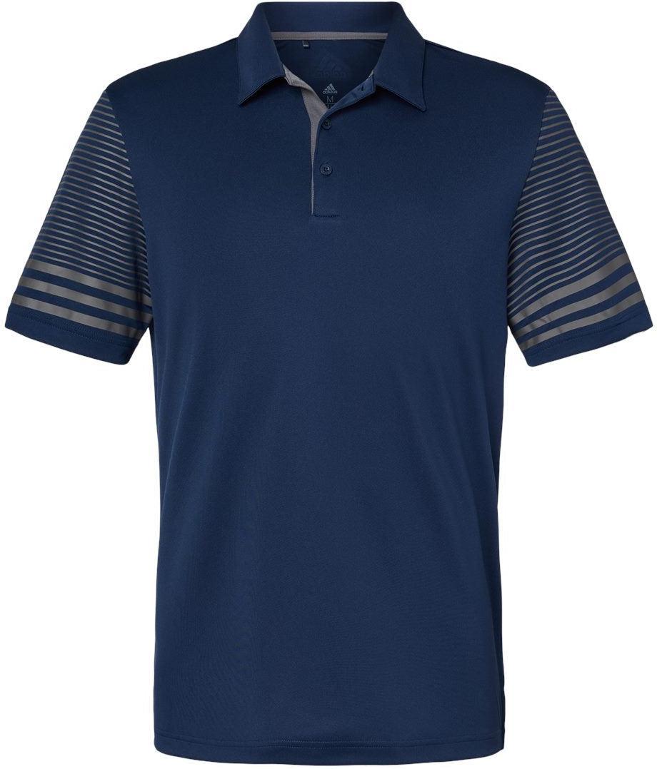 Adidas Striped Sleeve Sport Shirt