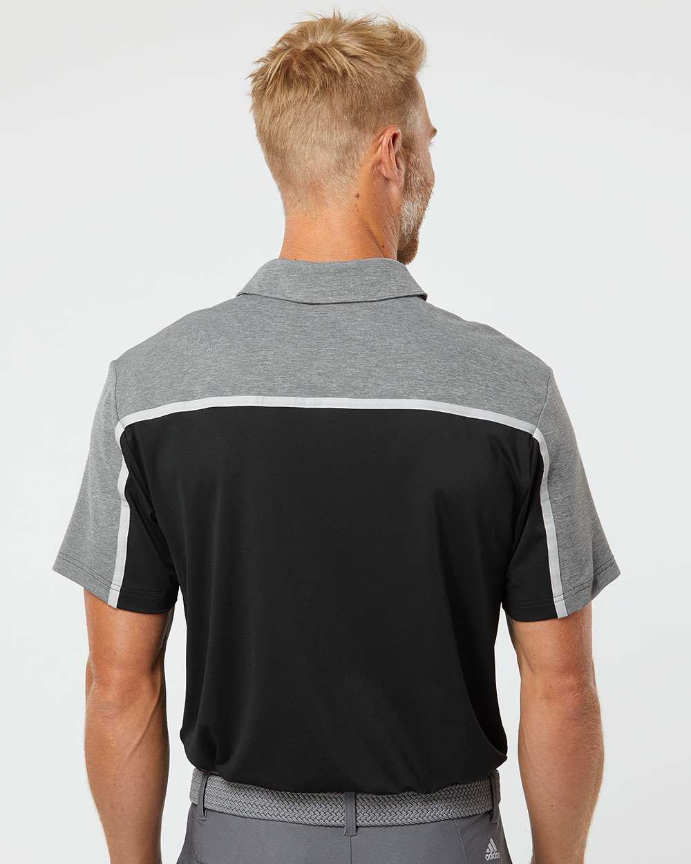 no-logo Adidas Ultimate Colorblock Polo-Sport Shirts-Adidas-Thread Logic