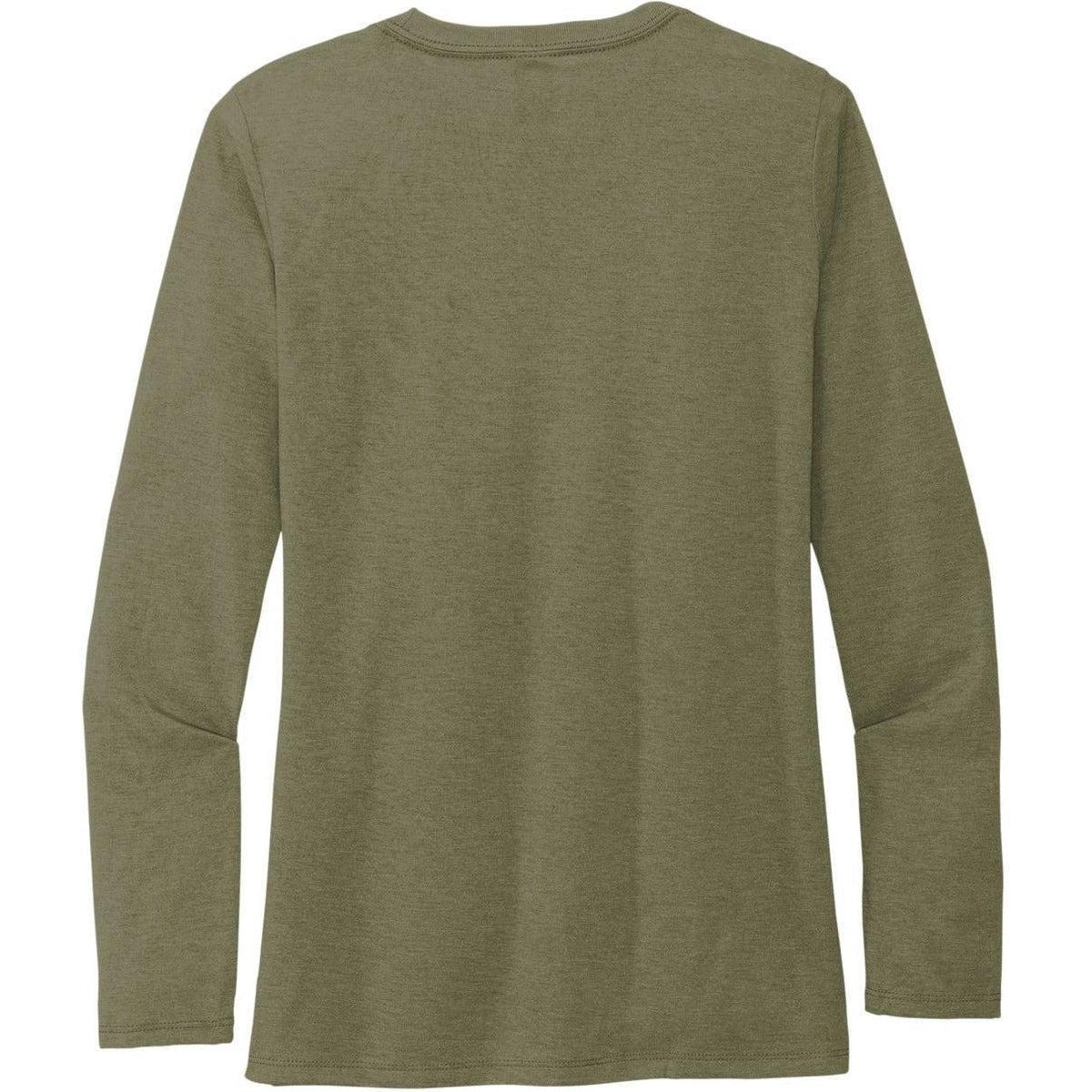 no-logo Allmade Ladies Tri-Blend Long Sleeve Tee-Regular-Allmade-Thread Logic