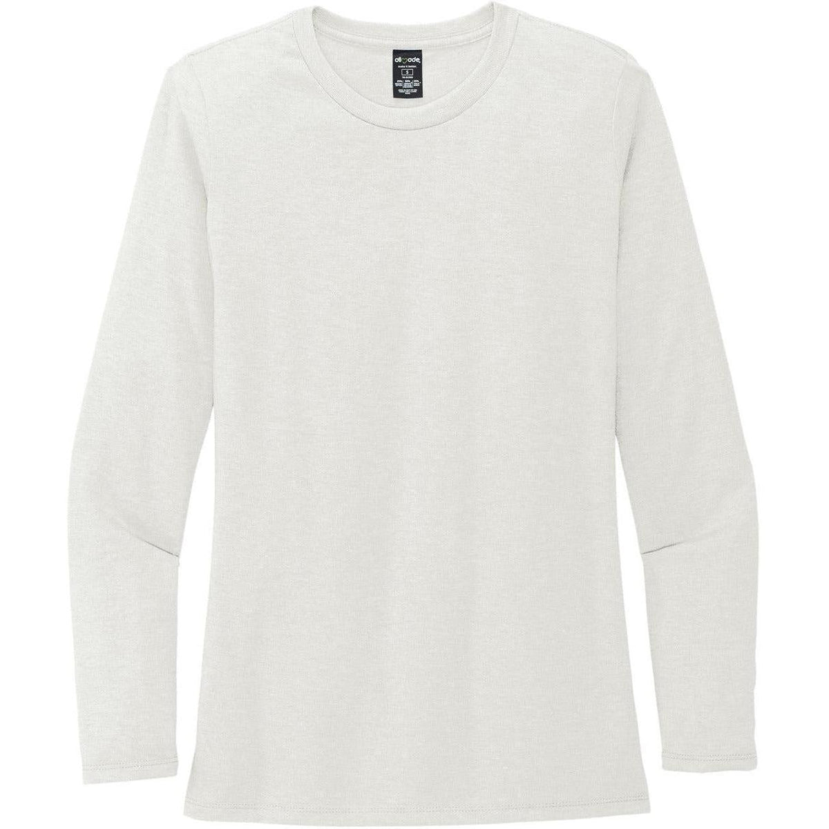 no-logo Allmade Ladies Tri-Blend Long Sleeve Tee