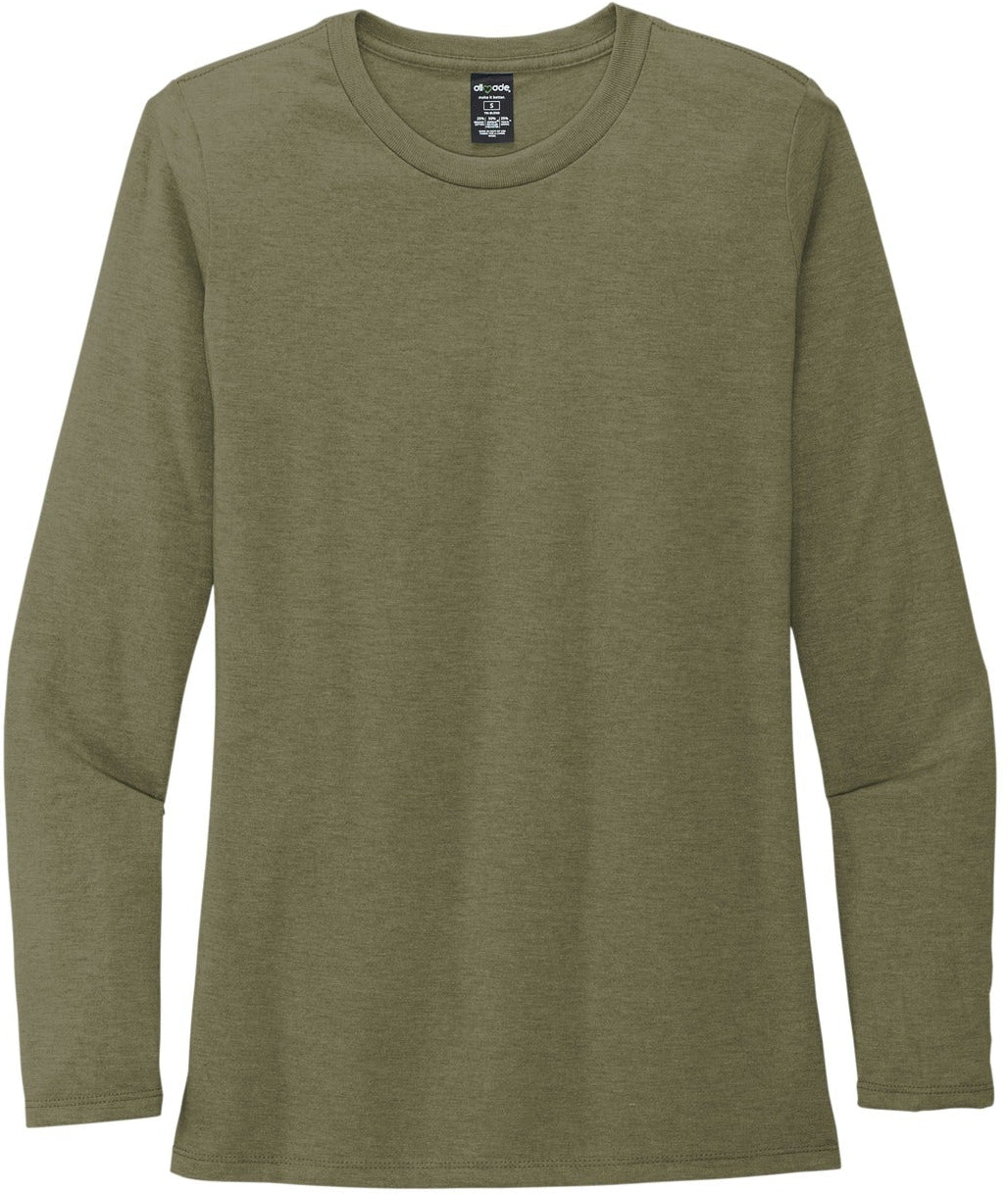 Allmade Ladies Tri-Blend Long Sleeve Tee