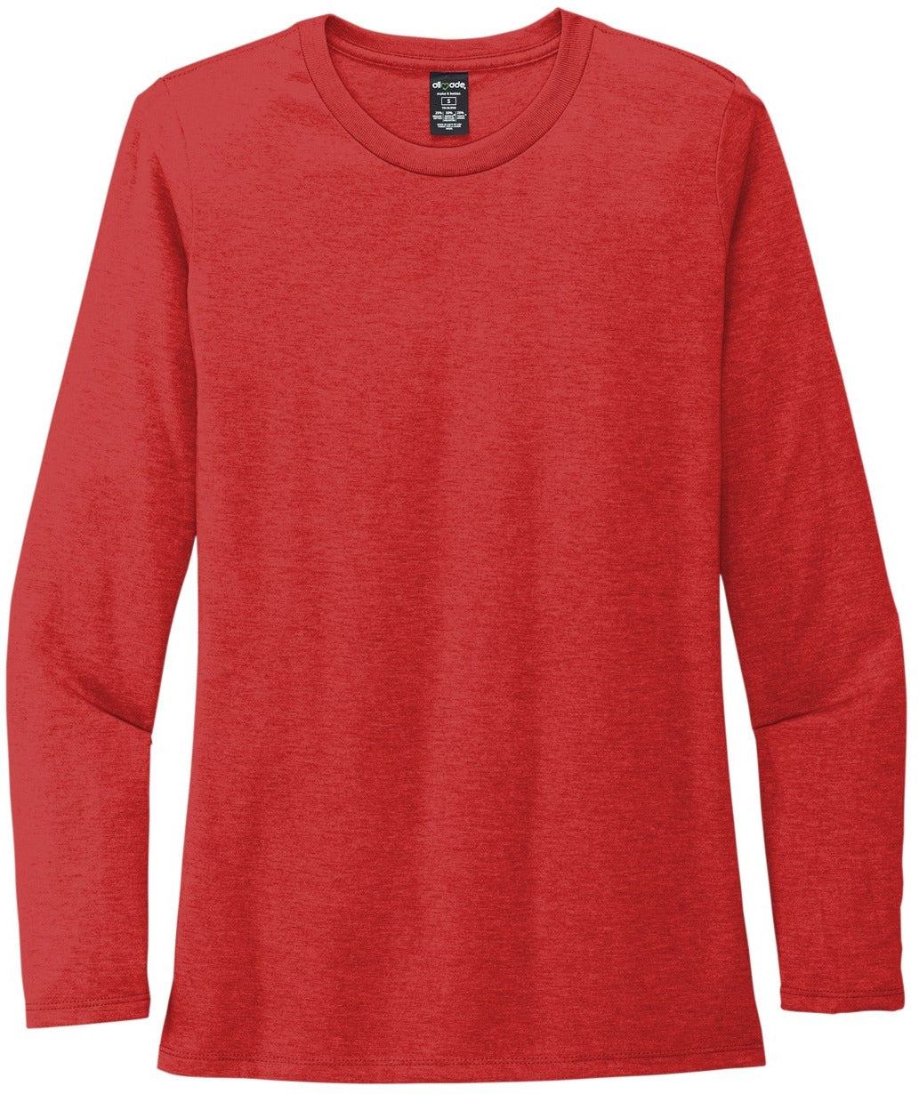 Allmade Ladies Tri-Blend Long Sleeve Tee