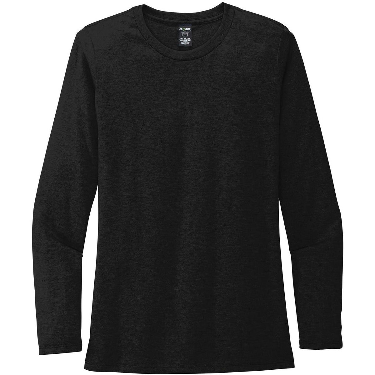 no-logo Allmade Ladies Tri-Blend Long Sleeve Tee
