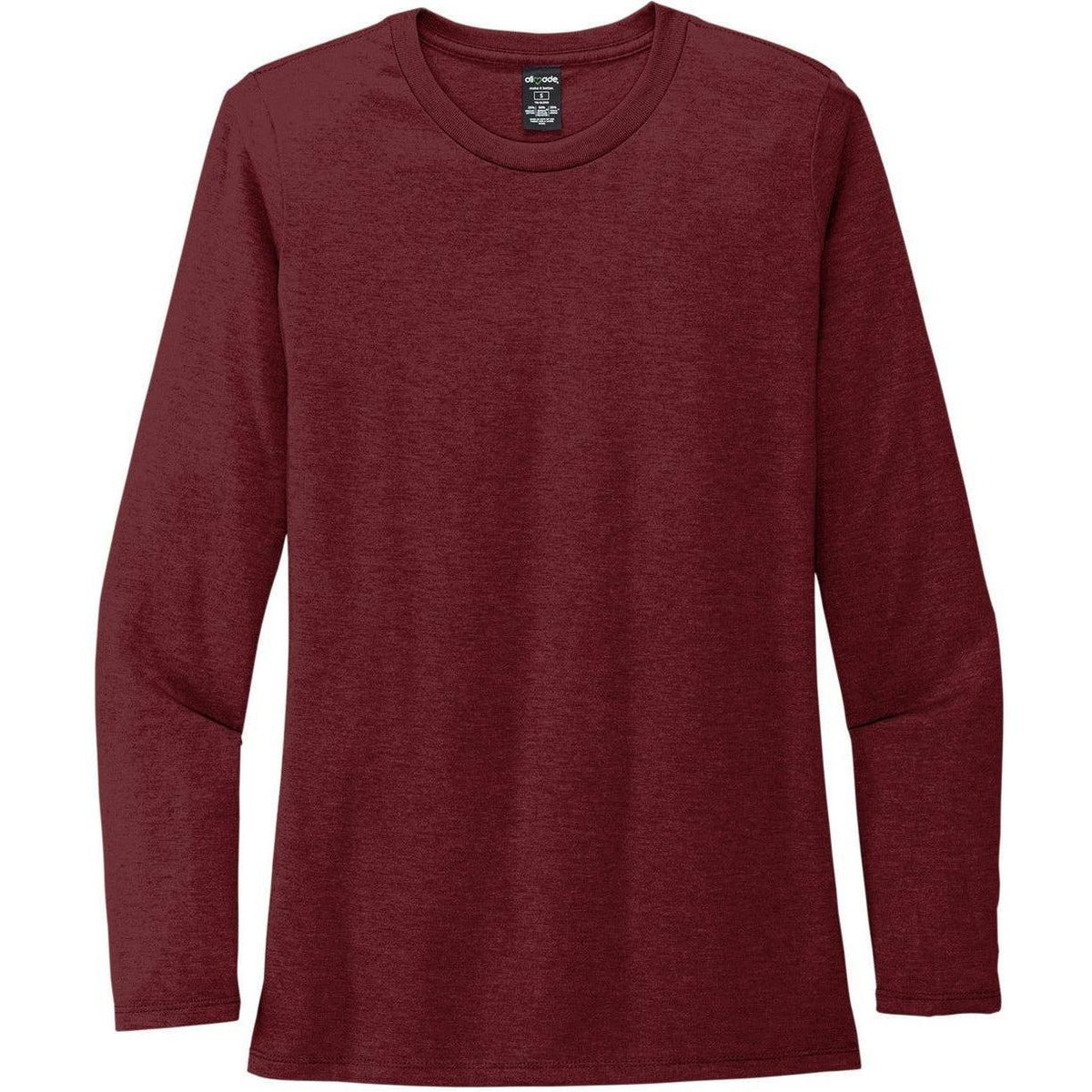 no-logo Allmade Ladies Tri-Blend Long Sleeve Tee