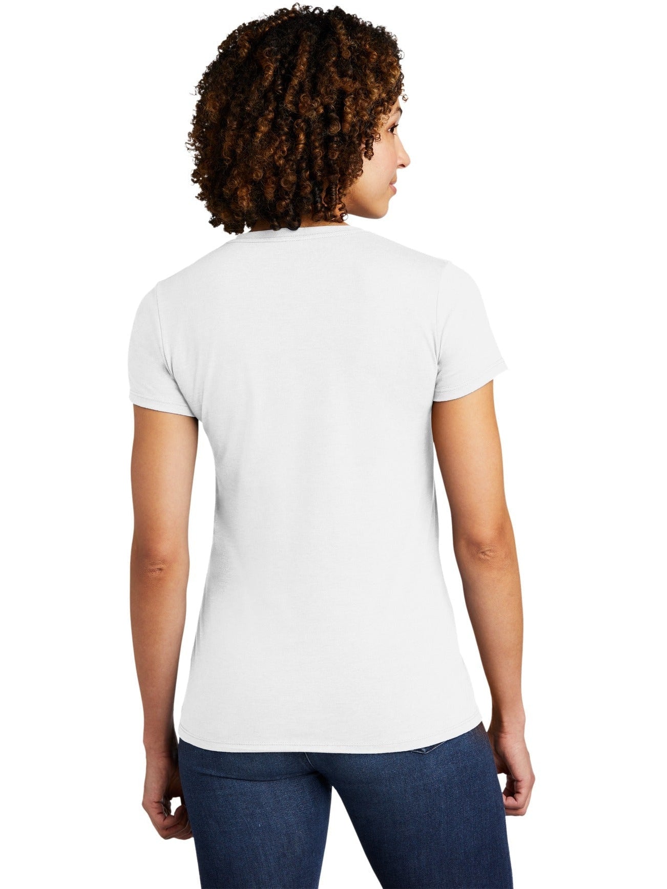no-logo Allmade Ladies Tri-Blend Tee-Regular-Allmade-Thread Logic