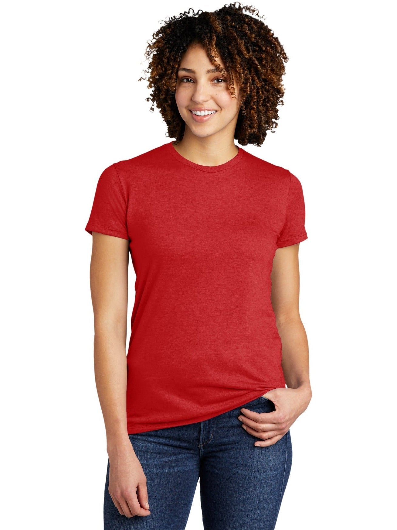 no-logo Allmade Ladies Tri-Blend Tee-Regular-Allmade-Thread Logic