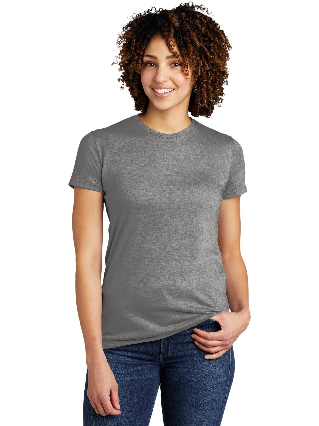 no-logo Allmade Ladies Tri-Blend Tee-Regular-Allmade-Thread Logic