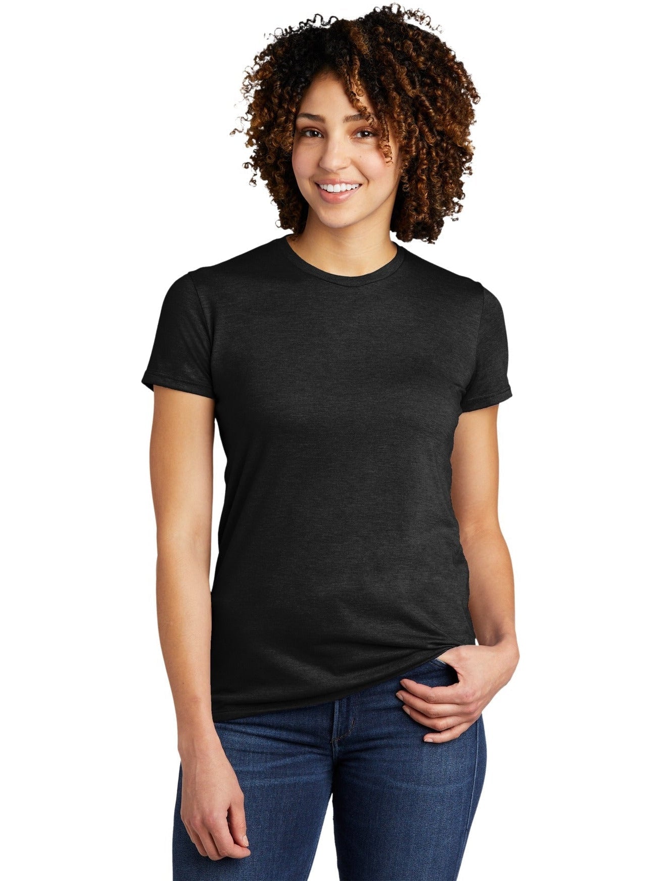no-logo Allmade Ladies Tri-Blend Tee-Regular-Allmade-Thread Logic