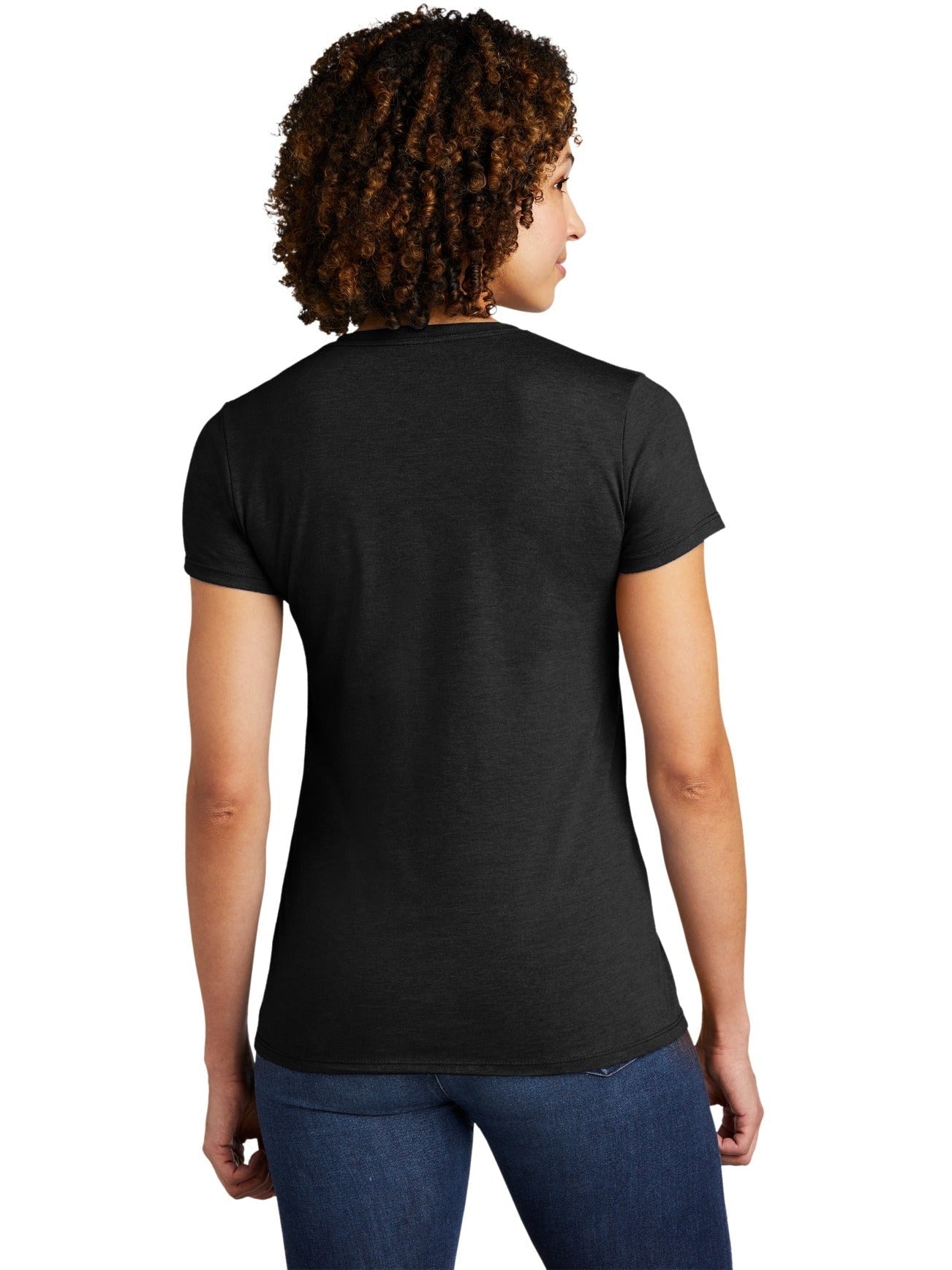 no-logo Allmade Ladies Tri-Blend Tee-Regular-Allmade-Thread Logic