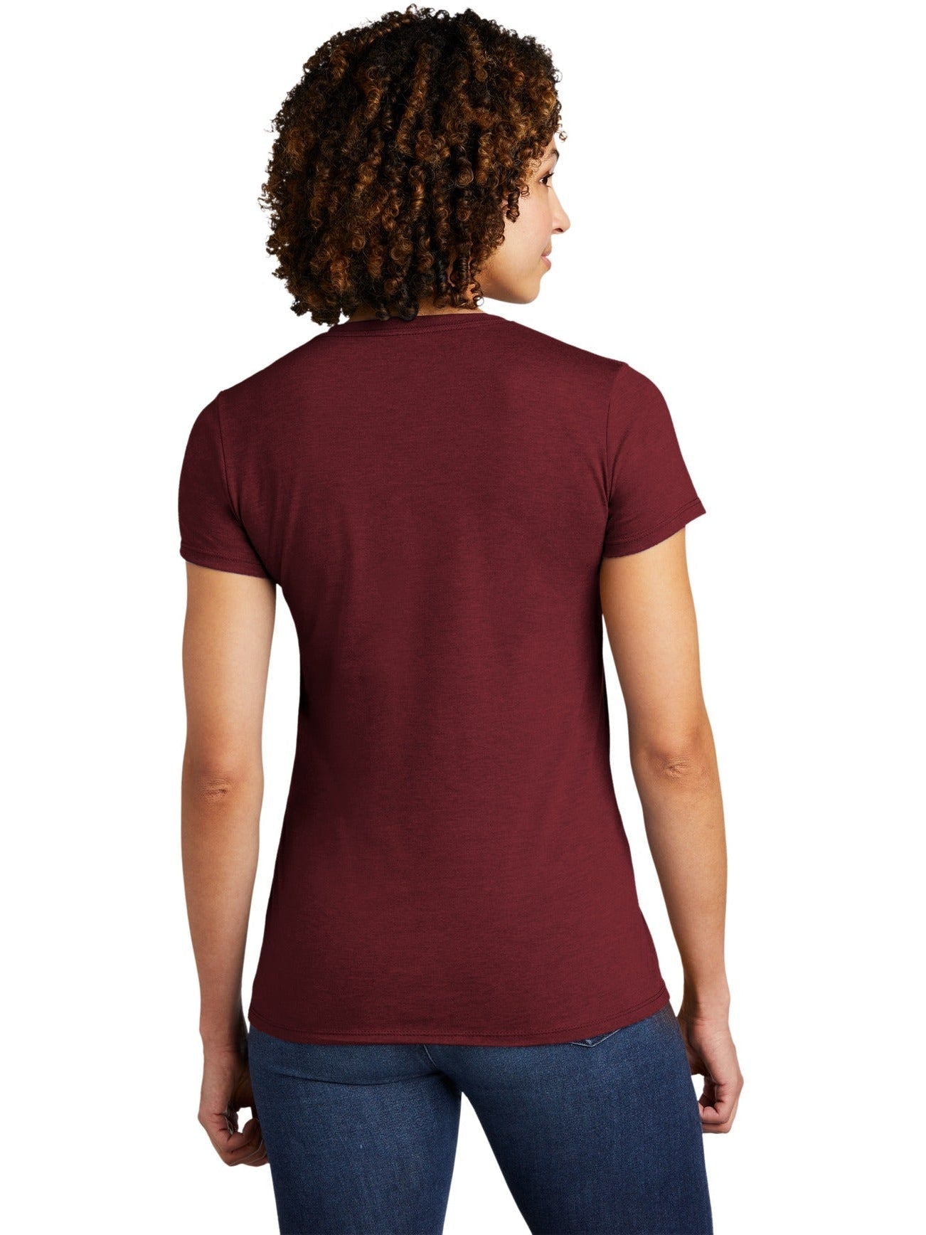 no-logo Allmade Ladies Tri-Blend Tee-Regular-Allmade-Thread Logic