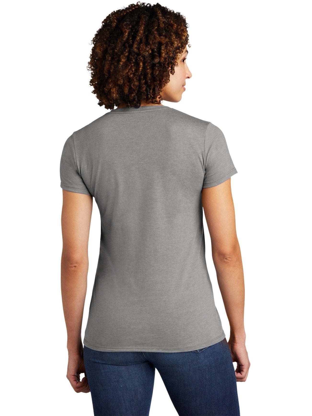 no-logo Allmade Ladies Tri-Blend Tee-Regular-Allmade-Thread Logic
