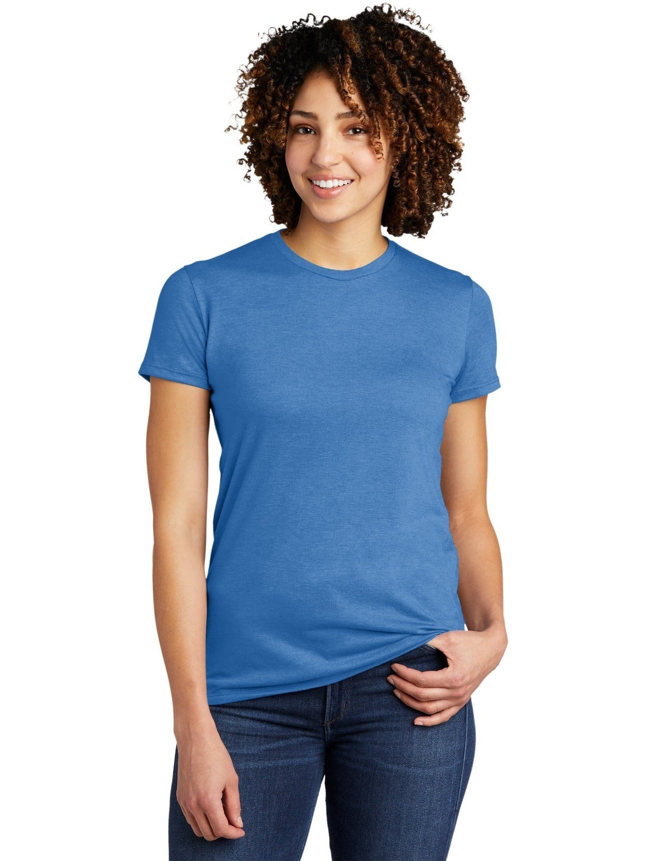 no-logo Allmade Ladies Tri-Blend Tee-Regular-Allmade-Thread Logic