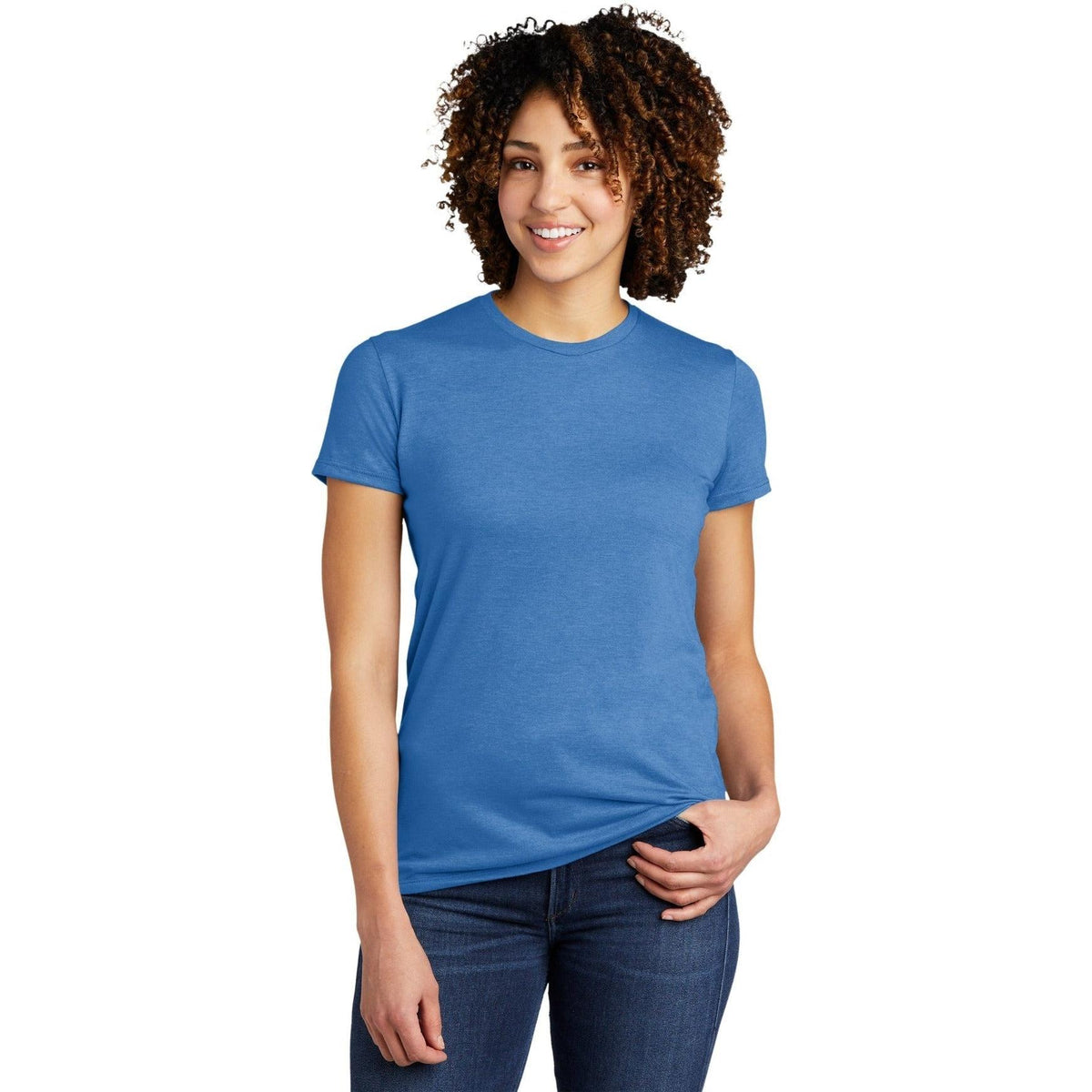 no-logo Allmade Ladies Tri-Blend Tee-Regular-Allmade-Thread Logic