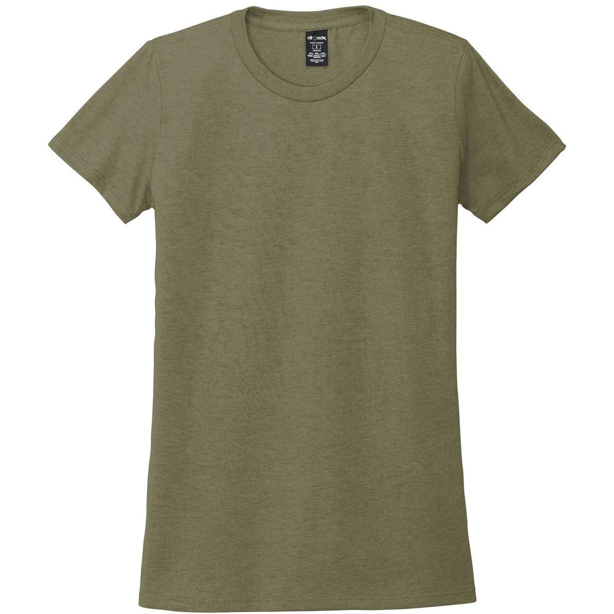 no-logo Allmade Ladies Tri-Blend Tee