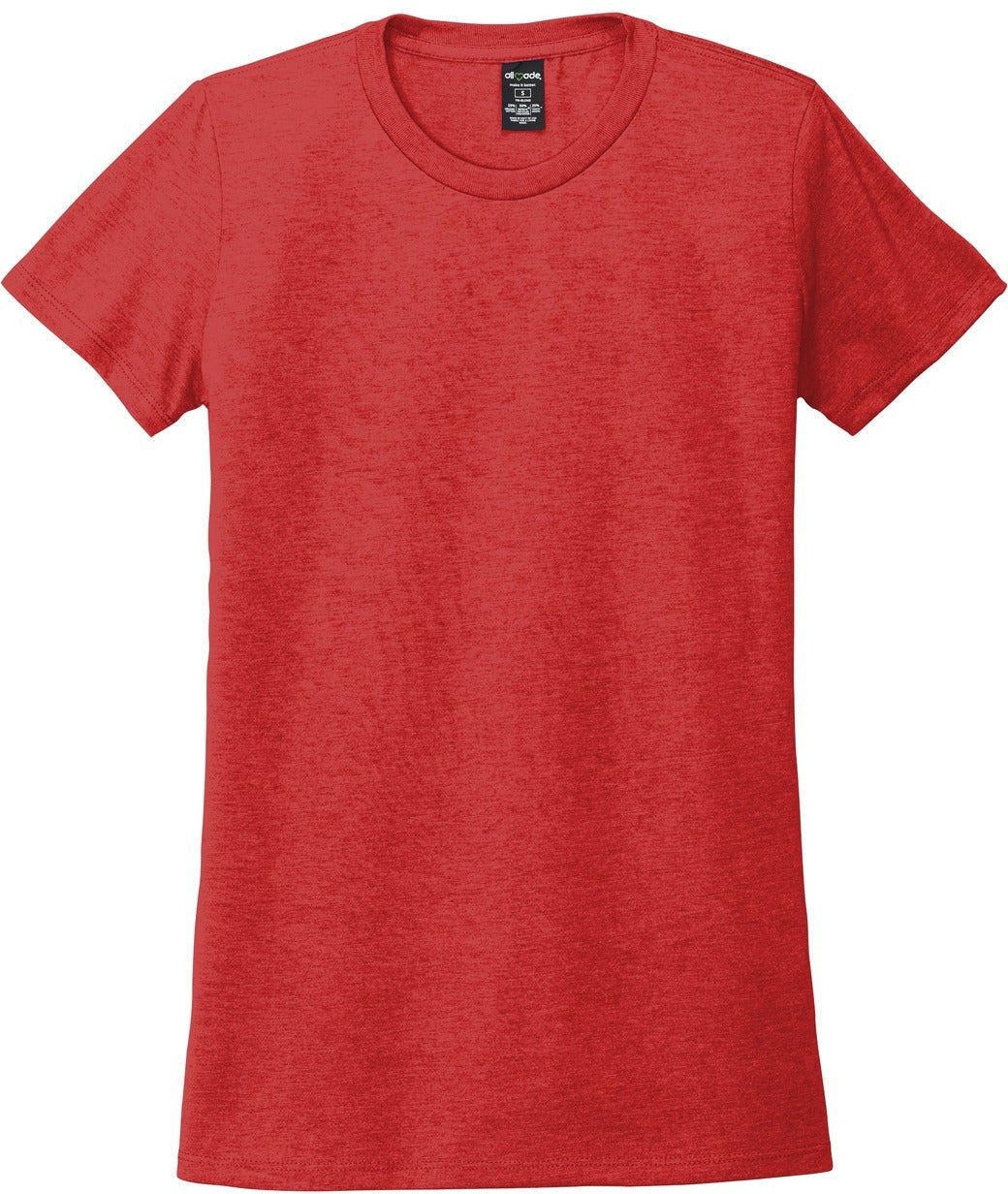 Allmade Ladies Tri-Blend Tee