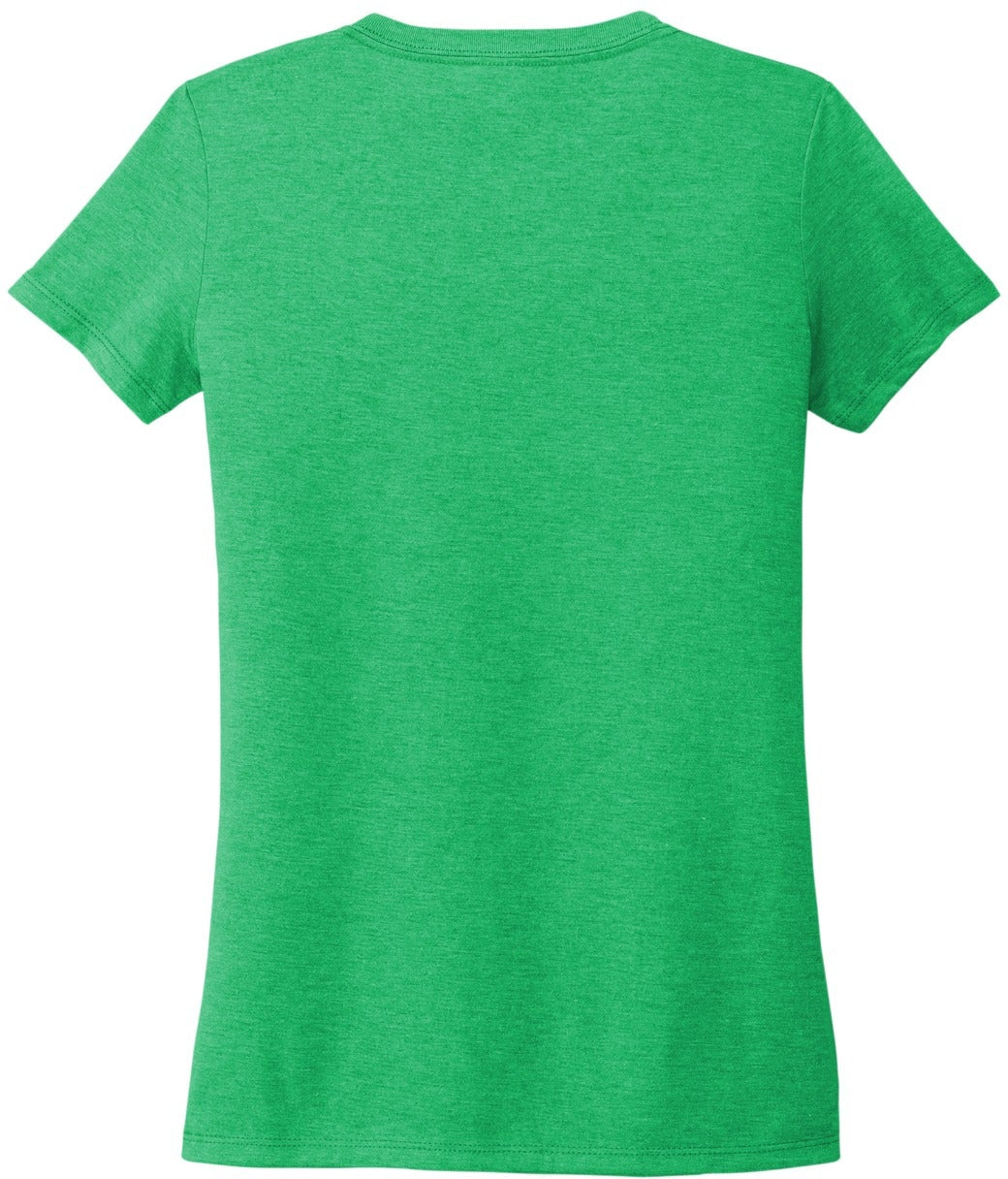 no-logo Allmade Ladies Tri-Blend V-Neck Tee-Regular-Allmade-Thread Logic