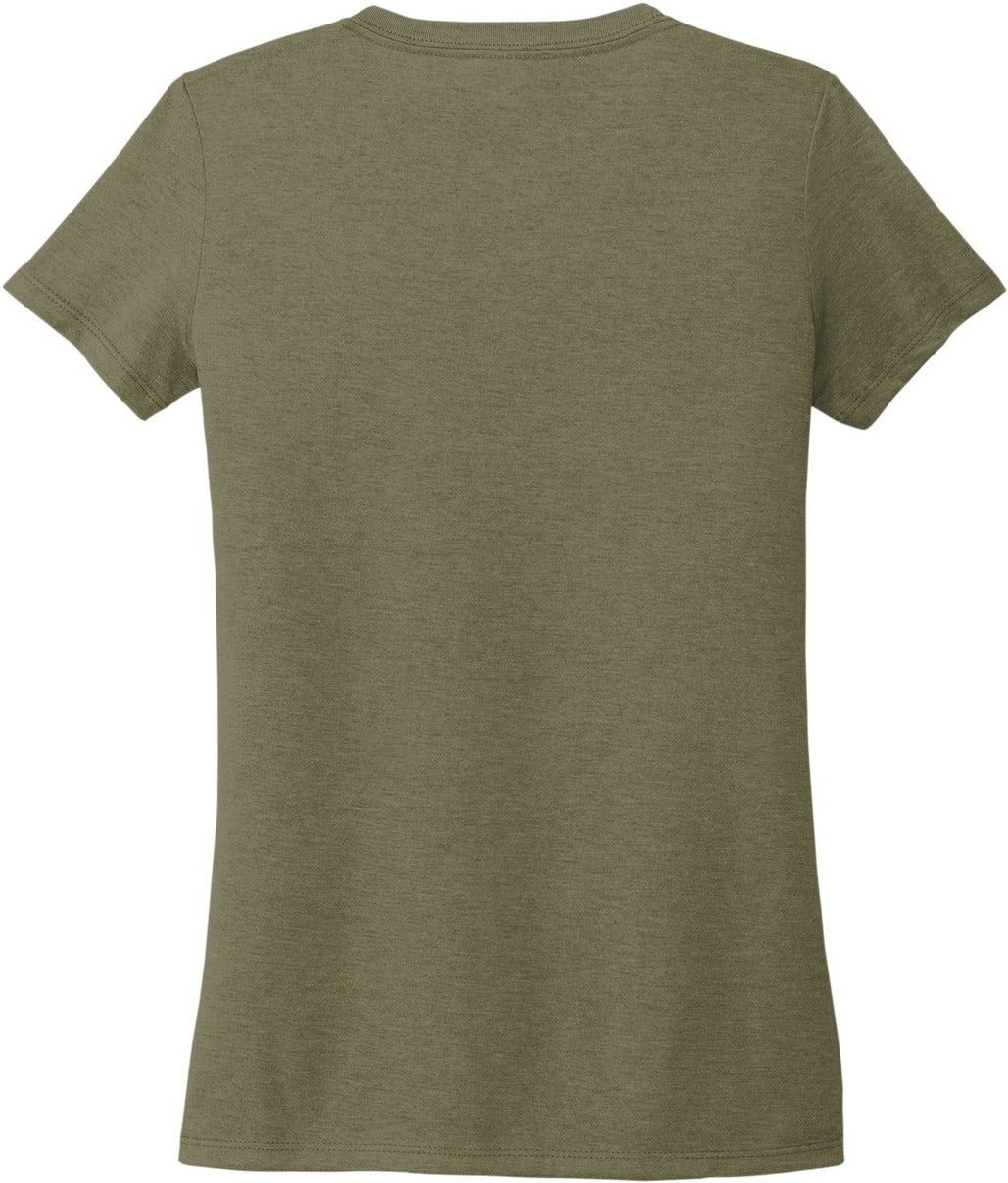 no-logo Allmade Ladies Tri-Blend V-Neck Tee-Regular-Allmade-Thread Logic